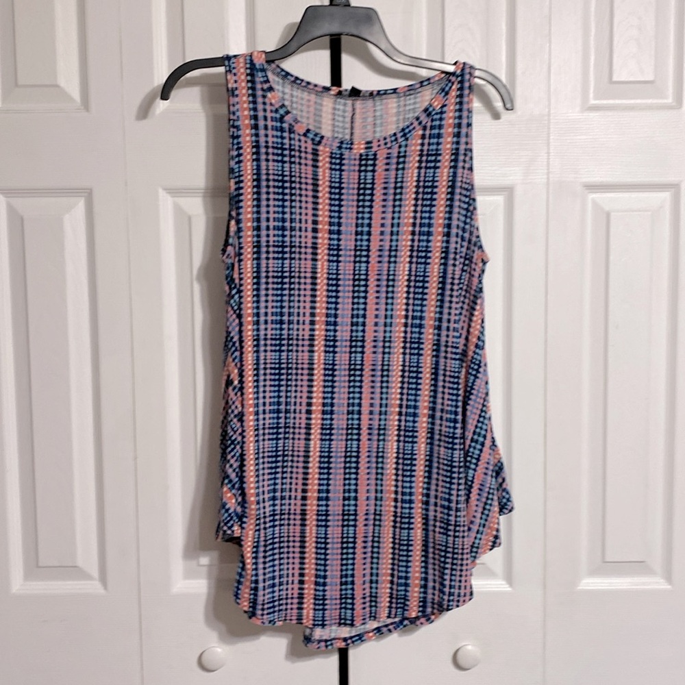 Lane Bryant sleeveless knit swing style tunic tank top size 14 / 16